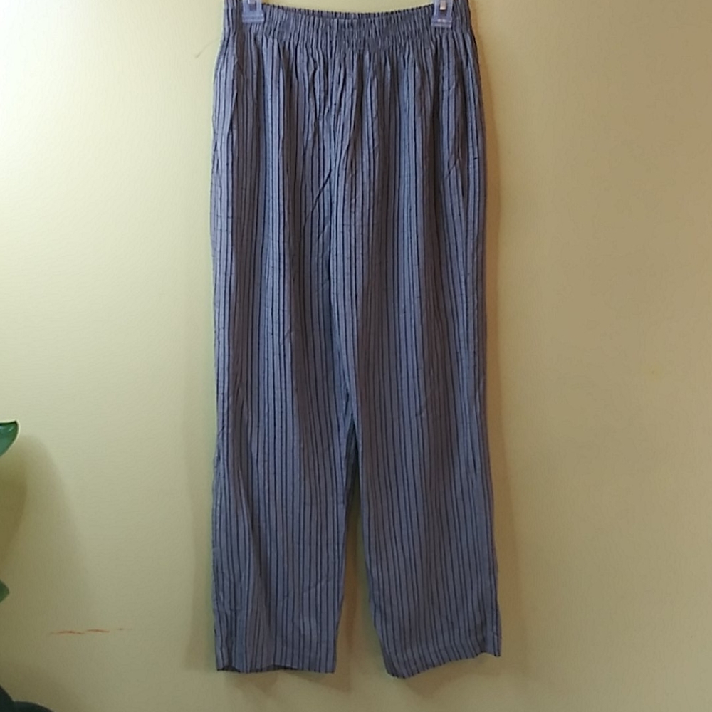 CAMILLE CLAUDEL Women Gray/Black Pants Size S